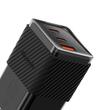 Mcdodo Incarcator Retea Port 2xType-C si 1xUSB-A Dichromatic GaN5 Mini, Fast Charging PD 67W, Negru