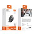 Mcdodo Set Incarcator Retea 67W, Fast Charger, FreeGo 1x USB-A, 1x Type-C, cablu Type-C retractabil, 65cm, Digital Display, Negru