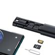 Mcdodo Set de adaptoare si cabluri,1 x carcasa, 3x adaptoare USB-C la Lightning, microUSB, USB, 1x cablu USB-C, 1x card TF, 1x cheie cartela SIM, Negru