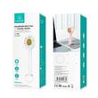 Usams Mini Ventilator Portabil Candy 1200mAh, 2 viteze, Cablu USB inclus, Alb