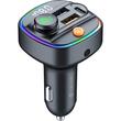 Devia Modulator FM Smart Series Bluetooth PD 30W + Dual USB, MP3, Fast Charger, Negru