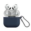 Next One Husa Silicon AirPods 4 Albastru