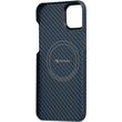 Pitaka Husa MagEZ 3 Aramida 1500D iPhone 14 Plus MagSafe Albastru