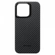 Pitaka Husa MagEZ 4 Aramida 1500D iPhone 15 Plus, MagSafe Negru / Gri