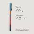 Pitaka Husa PitaTap™ Aramida Magsafe iPhone 17 Pro California Dream 03
