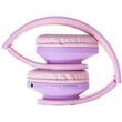 PowerLocus Casti pentru copii, Wireless, P2 Angry Birds Pink