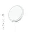 Prestico Incarcator Magnetic Wireless MS1 MagSafe, 15W, Alb