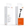 Mcdodo Selfie Stick Bluetooth compatibil cu telefoane de 3.5-6.7 inch, reglare 360 grade, telecomanda inclusa, lumina integrata, Negru