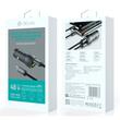 Devia Set Incarcator Auto Extreme Speed Fast Charger PD30W + QC3.0, 18W, Cablu Type-C la Type-C 1m, Gri