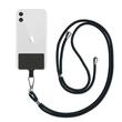 Lemontti Snur de umar universal pentru telefon, Negru