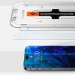 Spigen Folie Sticla GLAS.tr EZ Fit iPhone 14 Pro Clear, set 2 buc, kit de montare