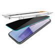 Spigen Folie Sticla Glass tR EZ Fit Privacy iPhone 15, set 2 buc, kit de montare