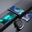 Duzzona Suport Auto Magnetic cu Incarcare Wireless Fast Charger, fixare la grila de ventilatie, Negru