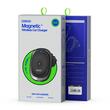 Duzzona Suport Auto Magnetic cu Incarcare Wireless Fast Charger, fixare la grila de ventilatie, Negru