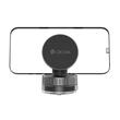Devia Suport Magnetic Stand Ultra1, rotatie 360 grade, prindere ventuza, Negru