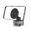 Devia Suport Magnetic Stand Ultra1, rotatie 360 grade, prindere ventuza, Negru