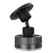 Devia Suport Magnetic Stand Ultra1, rotatie 360 grade, prindere ventuza, Negru