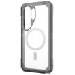 UAG Husa Trooper Magnetic Samsung Galaxy S26 Ultra Clear/Ash (2 parti: spate + protectie margini)