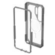 UAG Husa Trooper Magnetic Samsung Galaxy S26 Ultra Clear/Ash (2 parti: spate + protectie margini)
