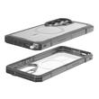UAG Husa Trooper Magnetic Samsung Galaxy S26 Ultra Clear/Ash (2 parti: spate + protectie margini)