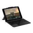 UAG Husa Keyboard Cover iPad 10.2 inch(7th, 8th Gen, 9th Gen) Black/Ash 