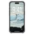 UAG Husa Pathfinder Clear MagSafe iPhone 17 Pro Active Lava Lanyard