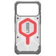 UAG Husa Pathfinder Clear MagSafe iPhone 17 Pro Active Lava Lanyard