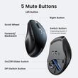 Ugreen Mouse Wireless, Bluetooth 5.0, DPI Reglabil, Design Ergonomic, Albastru