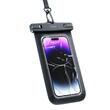 Usams Husa Subacvatica pana la 6.7-inch, Negru