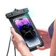 Usams Husa Subacvatica pana la 6.7-inch, Negru