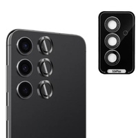 Devia Folie Sticla Camera Peak Series Samsung Galaxy S24 Plus, pachet de 3 buc,Negru