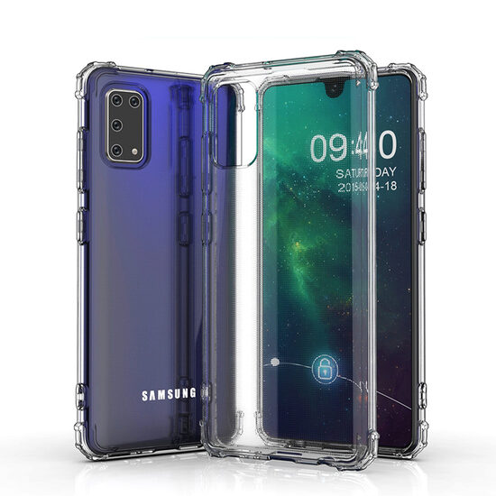Husa Samsung Galaxy A41 Just Must Shock TPU Clear
