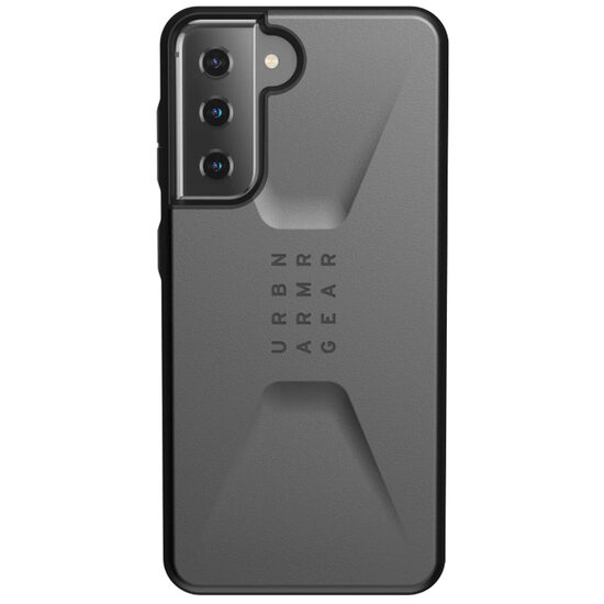 Husa Samsung Galaxy S21/S21 5G UAG Civilian Series Silver
