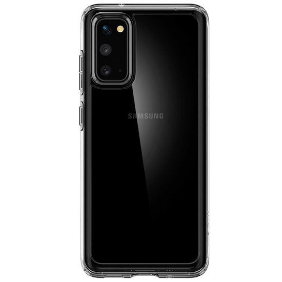 Husa Samsung Galaxy S20 Spigen Crystal Hybrid Crystal Clear