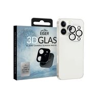 Folie Sticla Camera iPhone 13 Pro Max Eiger 3D Glass Clear Black