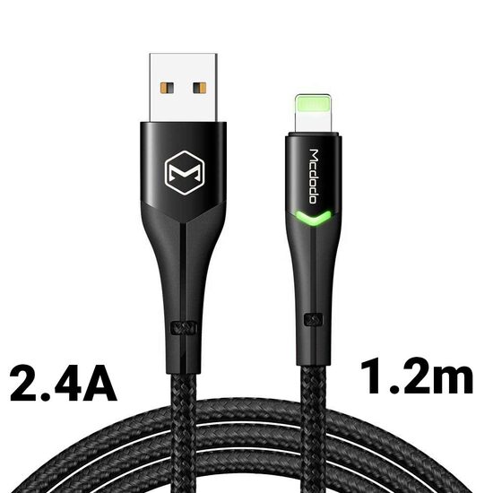 Cablu Lightning Mcdodo Magnificence Series Black