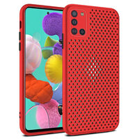 Husa Samsung Galaxy A21s Lemontti Bubble Rosu