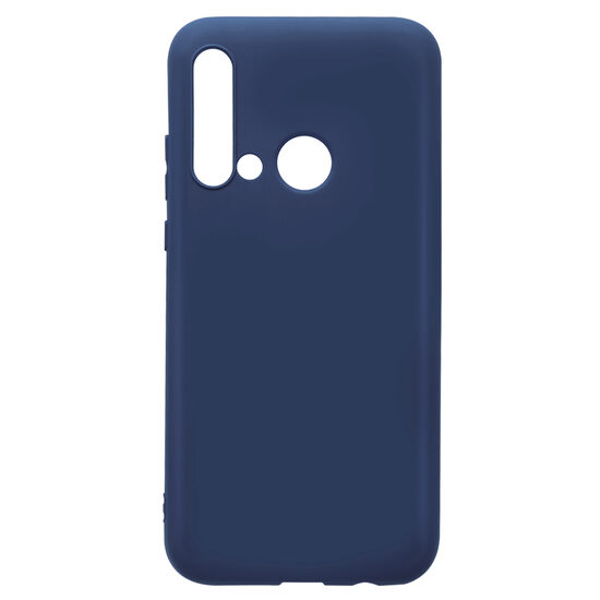 Husa Huawei P20 Lite 2019 / Nova 5i Lemontti Silicon Silky Albastru Inchis