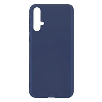Husa Huawei Nova 5 Pro / Nova 5 Lemontti Silicon Silky Albastru Inchis