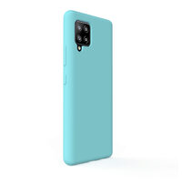 Husa Samsung Galaxy A42 5G Lemontti Liquid Silicon Tiffany Blue