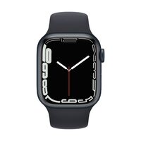 Apple Watch 7, GPS, Carcasa Midnight Aluminium 41mm, Midnight Sport Band