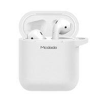 Husa Airpods Mcdodo Silicon White (cu breloc)