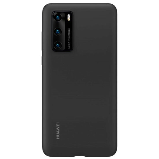 Husa Originala Huawei P40 Silicon Case Black