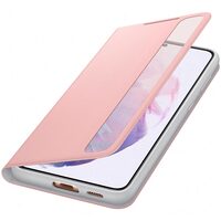Husa Originala Samsung Galaxy S21 Plus Smart Clear View Cover Pink
