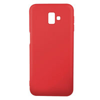 Husa Samsung Galaxy J6 Plus Lemontti Silicon Silky Rosu