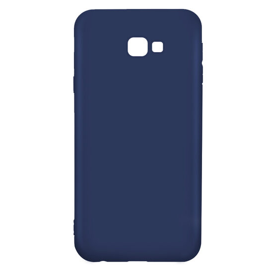 Husa Samsung Galaxy J4 Plus Lemontti Silicon Silky Albastru Inchis