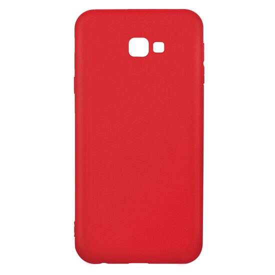 Husa Samsung Galaxy J4 Plus Lemontti Silicon Silky Rosu