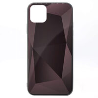 Carcasa iPhone 11 Pro Meleovo Glass Diamond Rose Gold
