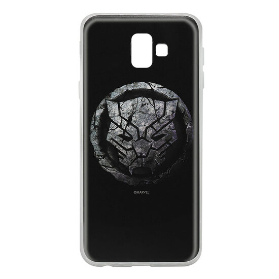 Husa Samsung Galaxy J6 Plus Marvel Silicon Black Panther 013 Black