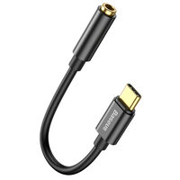 Adaptor Type-C la port Jack 3.5mm Baseus L54 Black